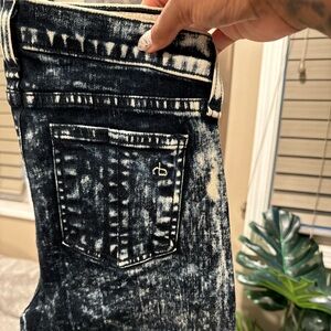Rag & Bone Acid Wash Skinny Jeans